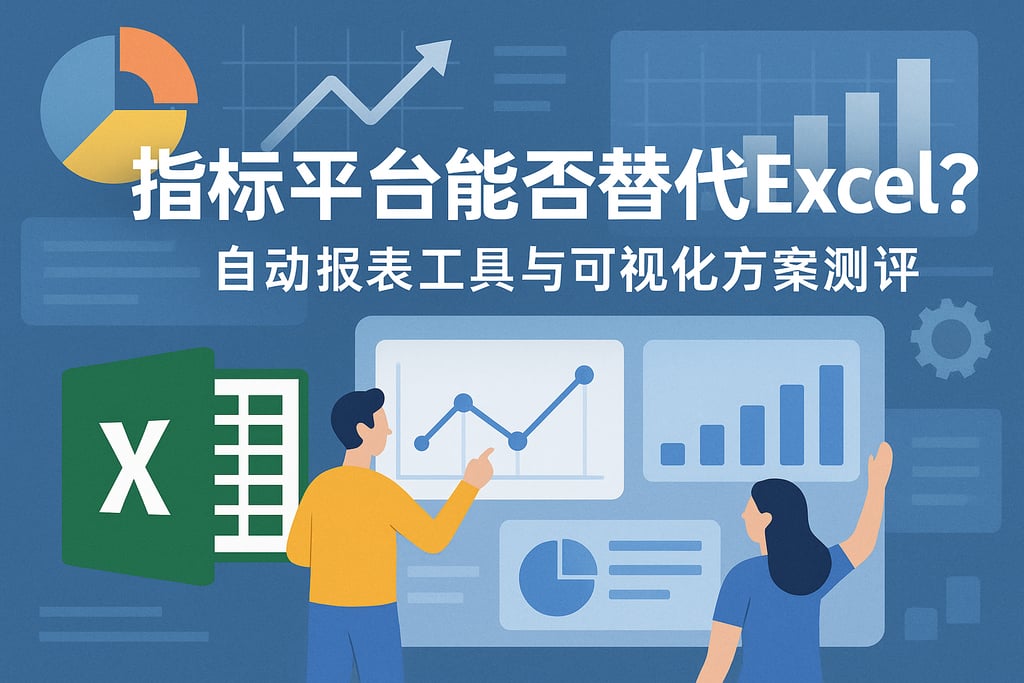 指标平台能否替代Excel？自动报表工具与可视化方案测评