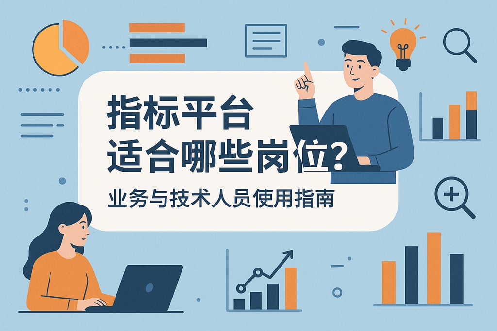指标平台适合哪些岗位？业务与技术人员使用指南