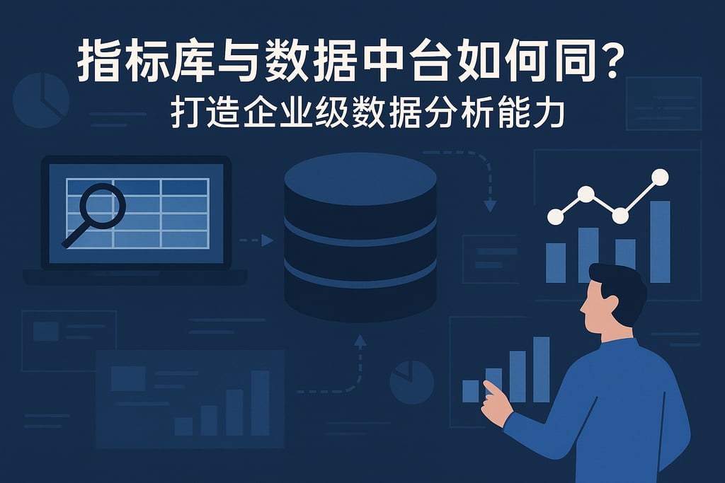 指标库与数据中台如何协同？打造企业级数据分析能力