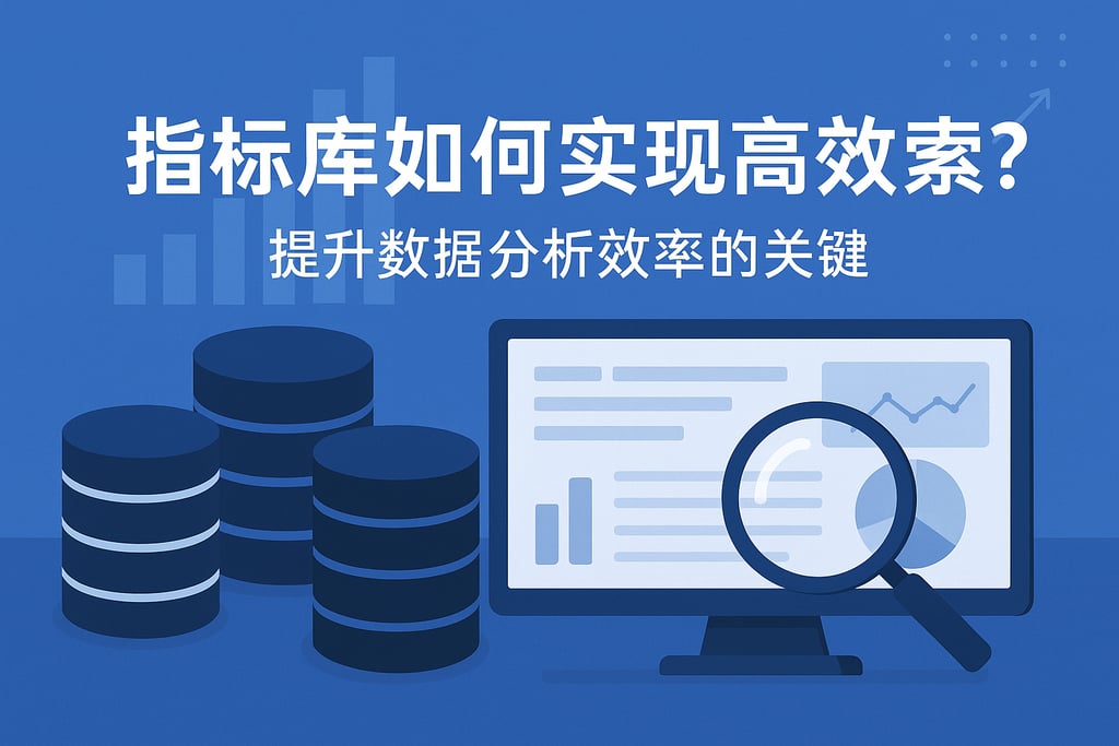 指标库如何实现高效检索？提升数据分析效率的关键