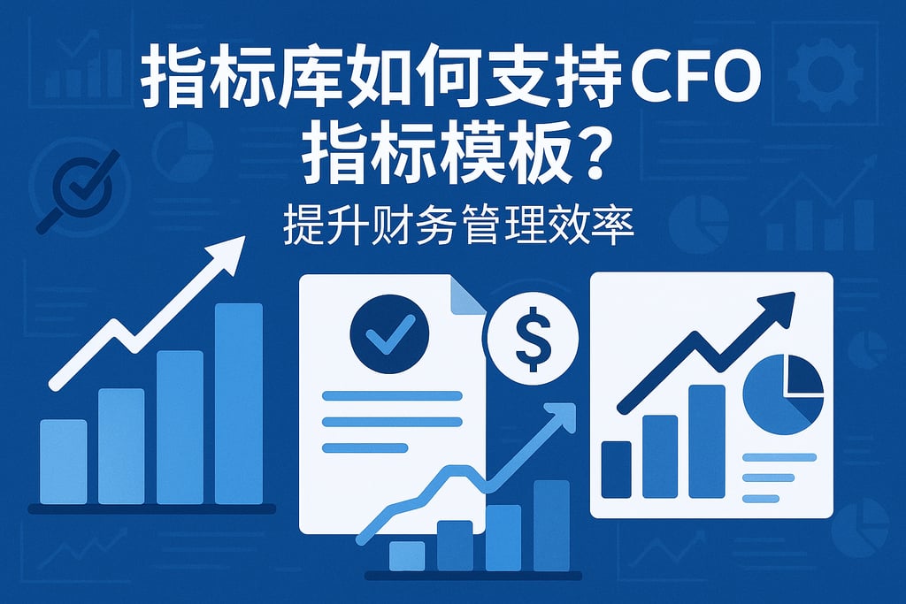 指标库如何支持CFO指标模板？提升财务管理效率