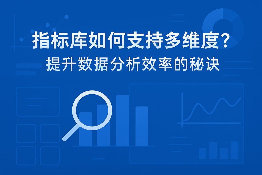 指标库如何支持多维度检索？提升数据分析效率的秘诀