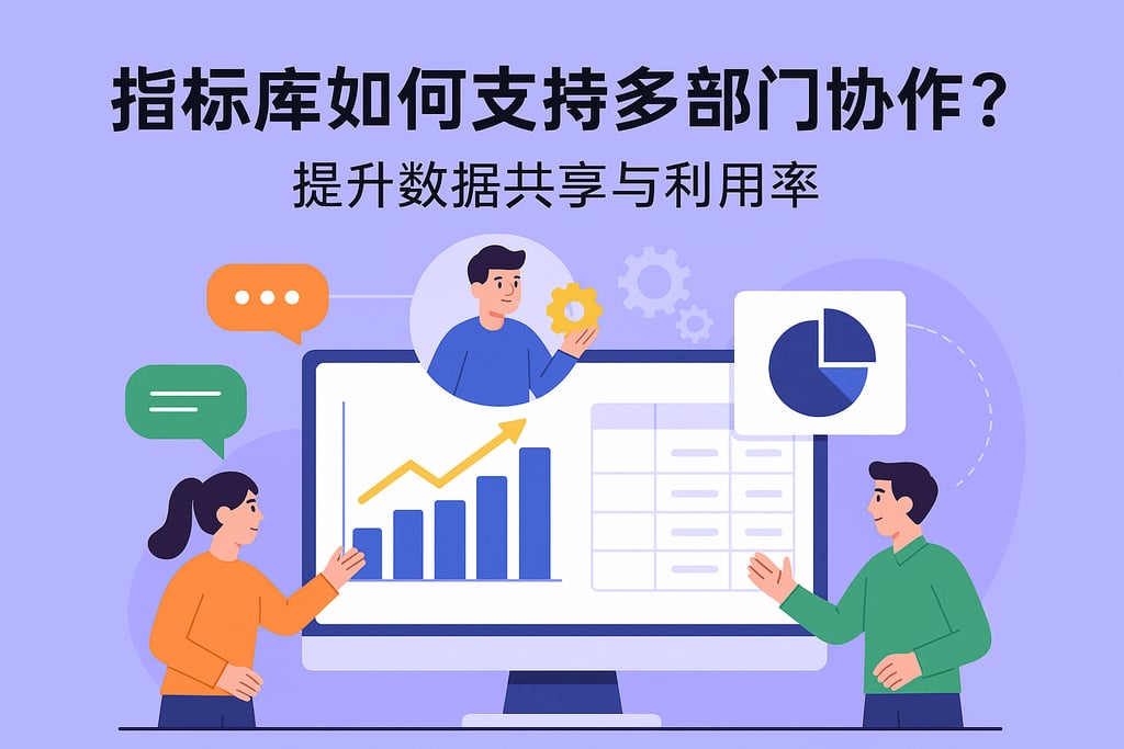 指标库如何支持多部门协作？提升数据共享与利用率
