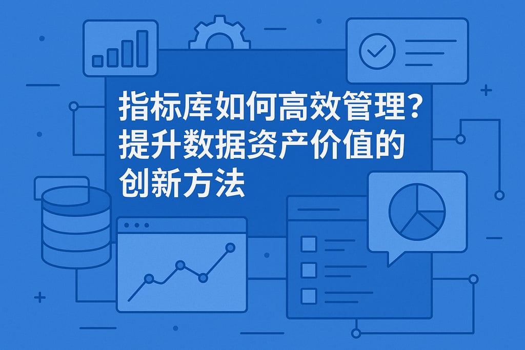指标库如何高效管理？提升数据资产价值的创新方法
