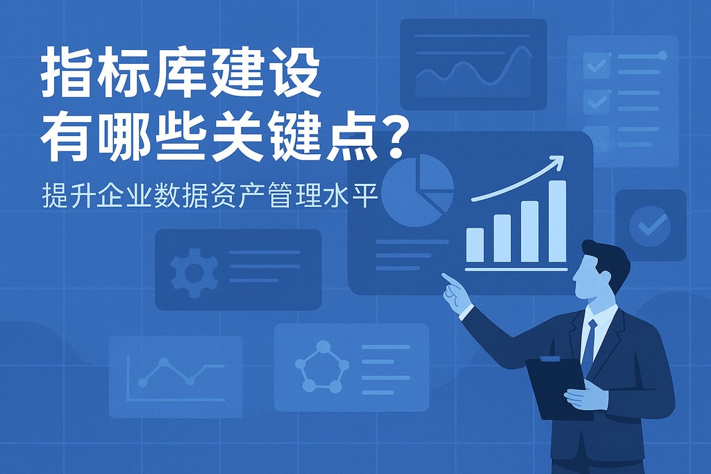 指标库建设有哪些关键点？提升企业数据资产管理水平