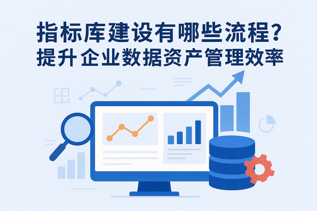 指标库建设有哪些流程？提升企业数据资产管理效率