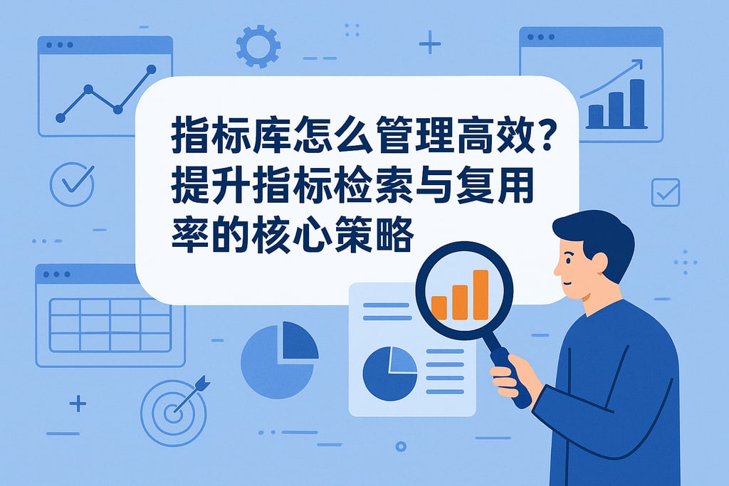 指标库怎么管理高效？提升指标检索与复用率的核心策略