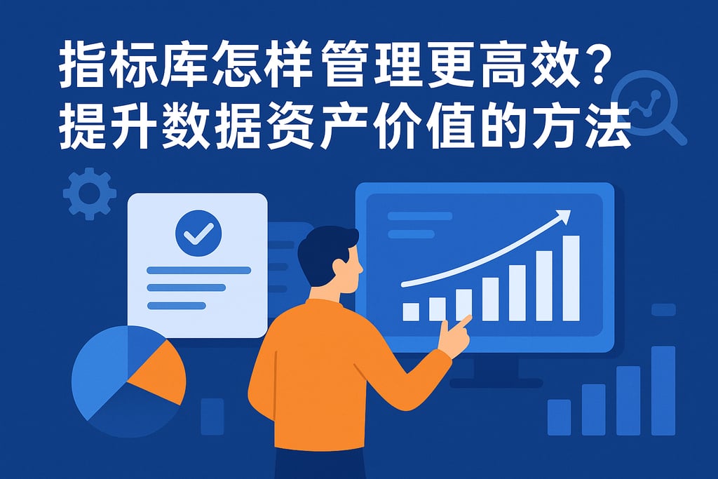 指标库怎样管理更高效？提升数据资产价值的方法