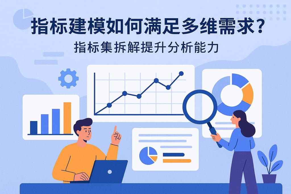 指标建模如何满足多维需求？指标集拆解提升分析能力