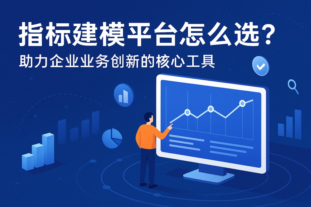 指标建模平台怎么选？助力企业业务创新的核心工具