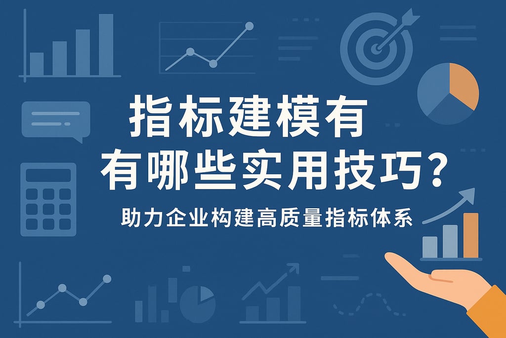 指标建模有哪些实用技巧？助力企业构建高质量指标体系