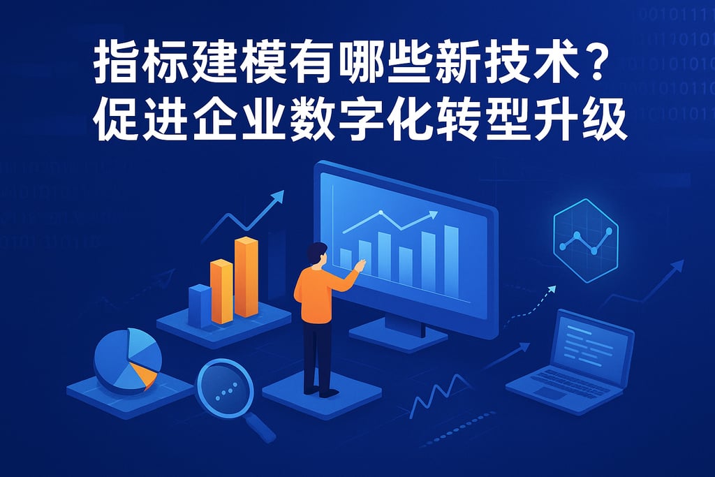 指标建模有哪些新技术？推动企业数字化转型升级