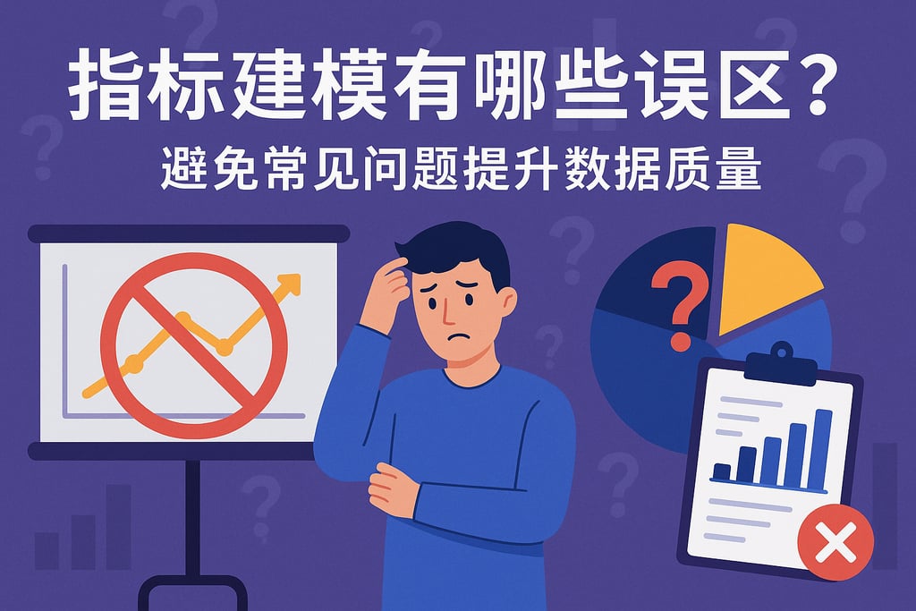 指标建模有哪些误区？避免常见问题提升数据质量