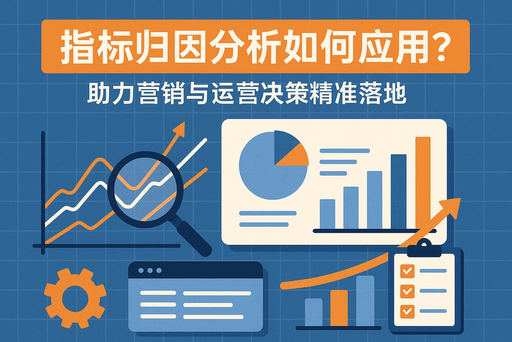 指标归因分析如何应用？助力营销与运营决策精准落地