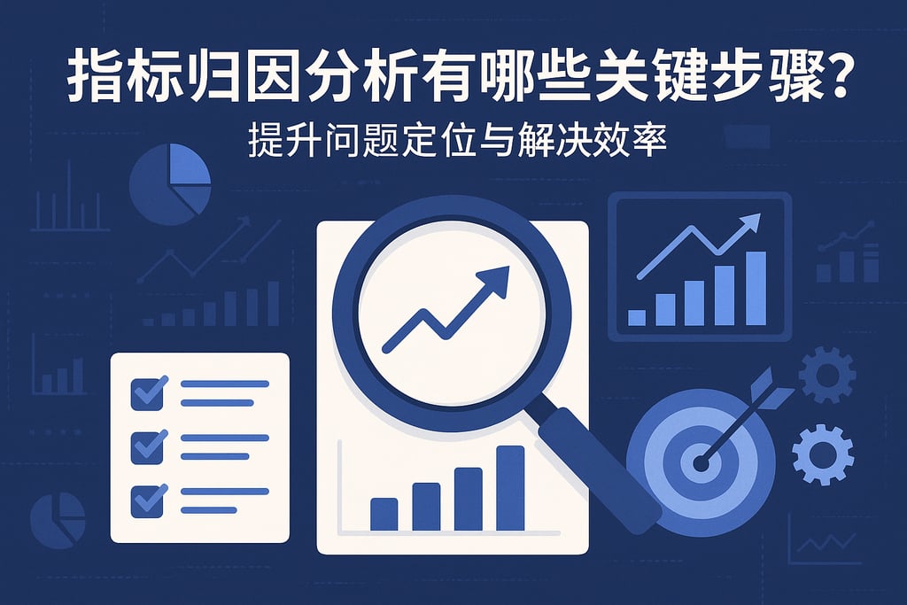 指标归因分析有哪些关键步骤？提升问题定位与解决效率