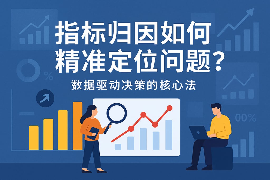 指标归因如何精准定位问题？数据驱动决策的核心方法
