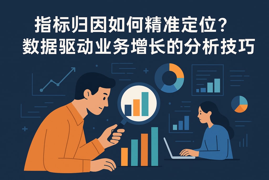 指标归因如何精准定位？数据驱动业务增长的分析技巧