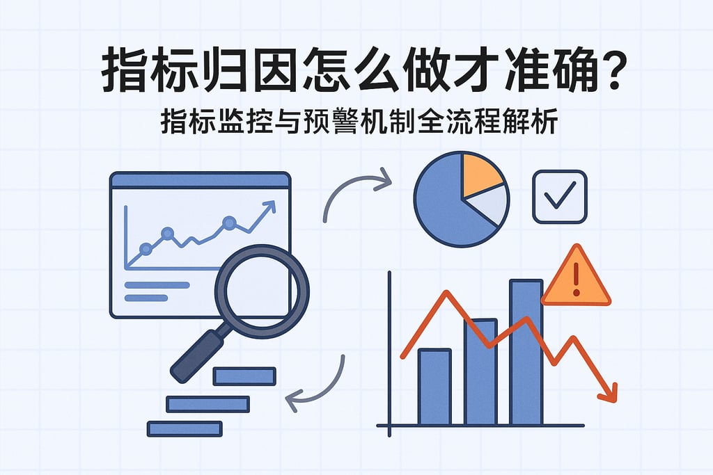指标归因怎么做才准确？指标监控与预警机制全流程解析