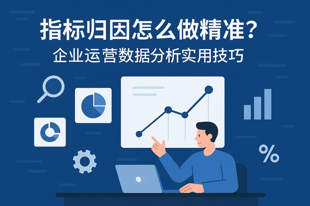 指标归因怎么做精准？企业运营数据分析实用技巧