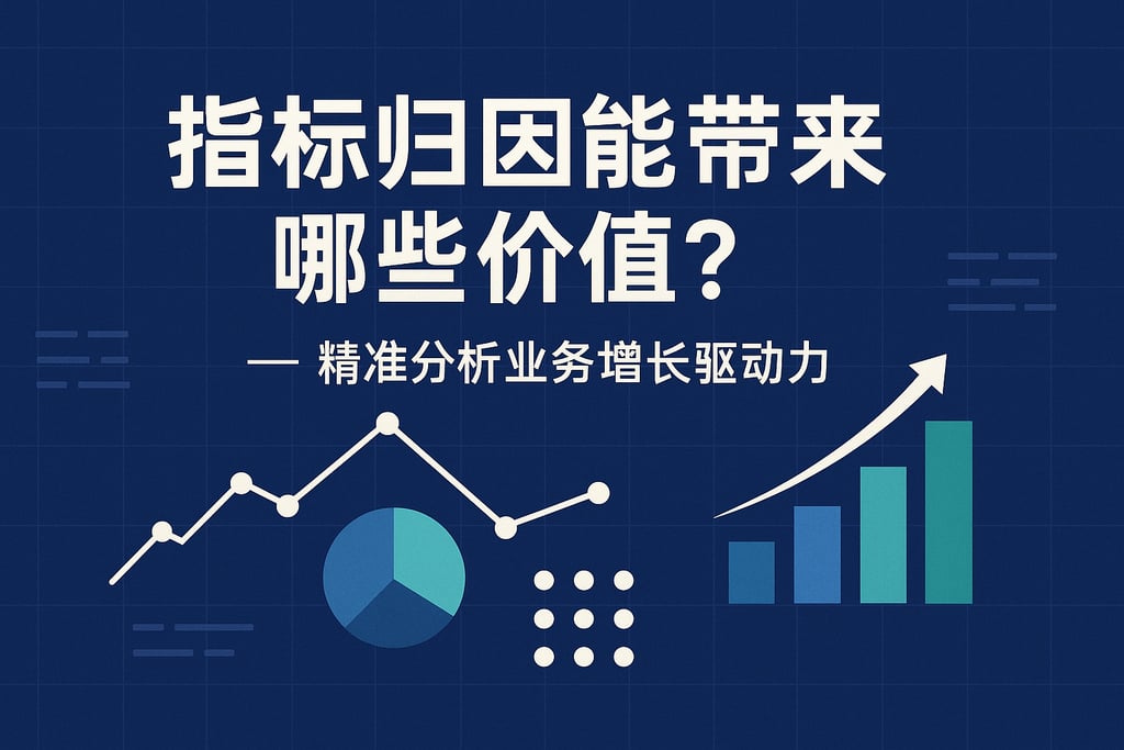 指标归因能带来哪些价值？精准分析业务增长驱动力