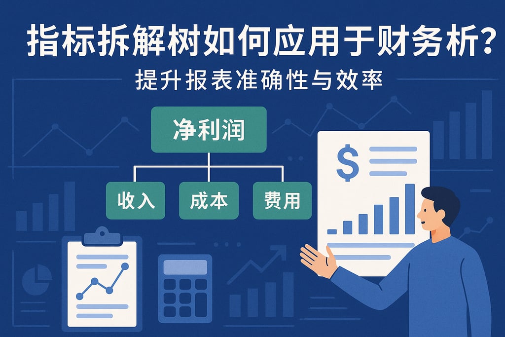 指标拆解树如何应用于财务分析？提升报表准确性与效率
