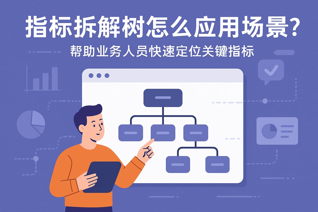 指标拆解树怎么应用场景？帮助业务人员快速定位关键指标