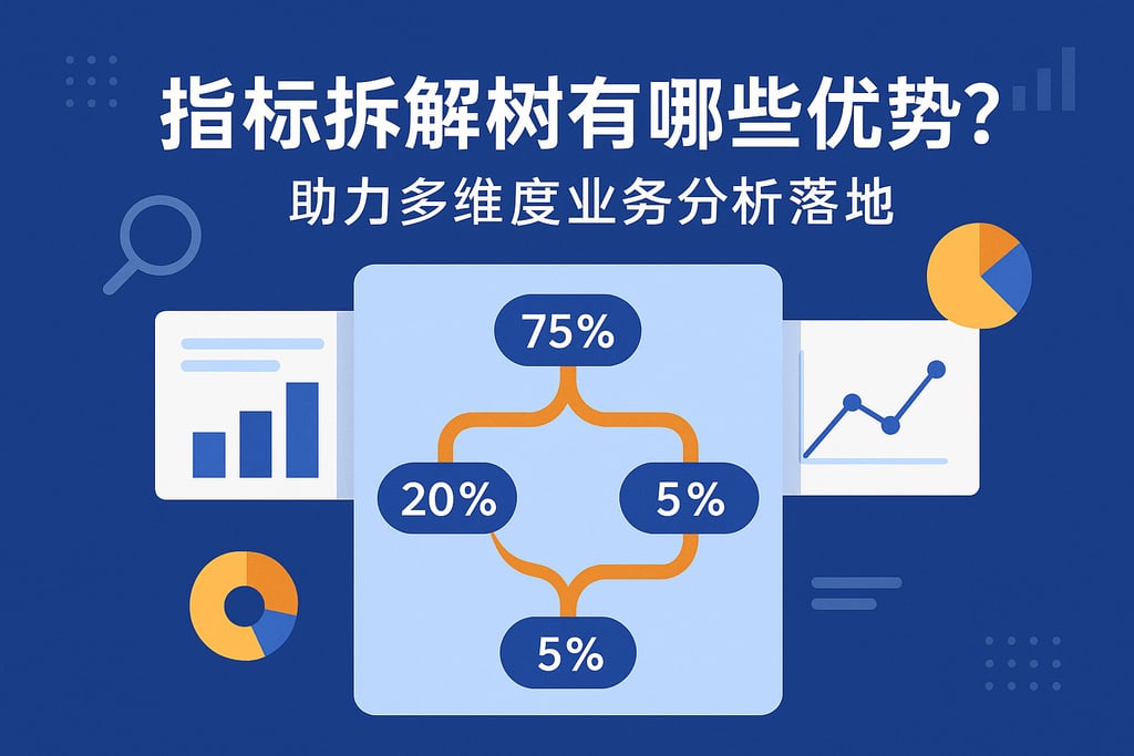 指标拆解树有哪些优势？助力多维度业务分析落地