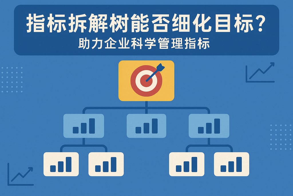 指标拆解树能否细化目标？助力企业科学管理指标