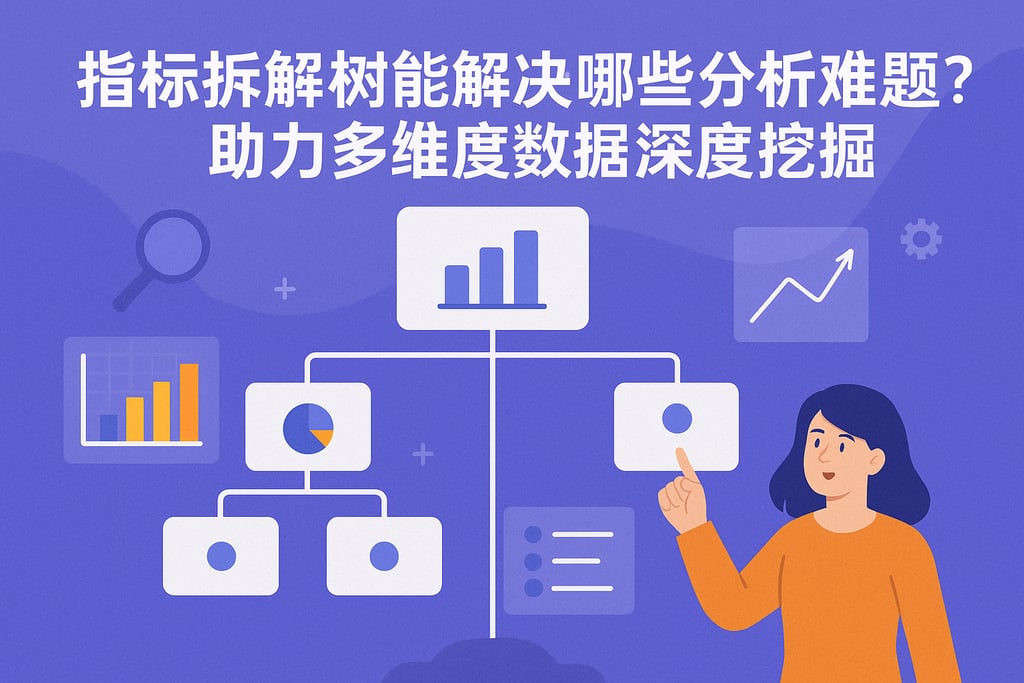 指标拆解树能解决哪些分析难题？助力多维度数据深度挖掘