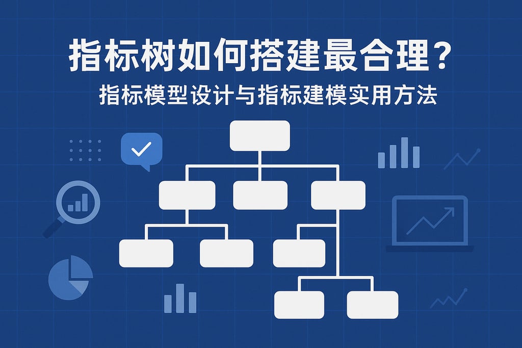 指标树如何搭建最合理？指标模型设计与指标建模实用方法