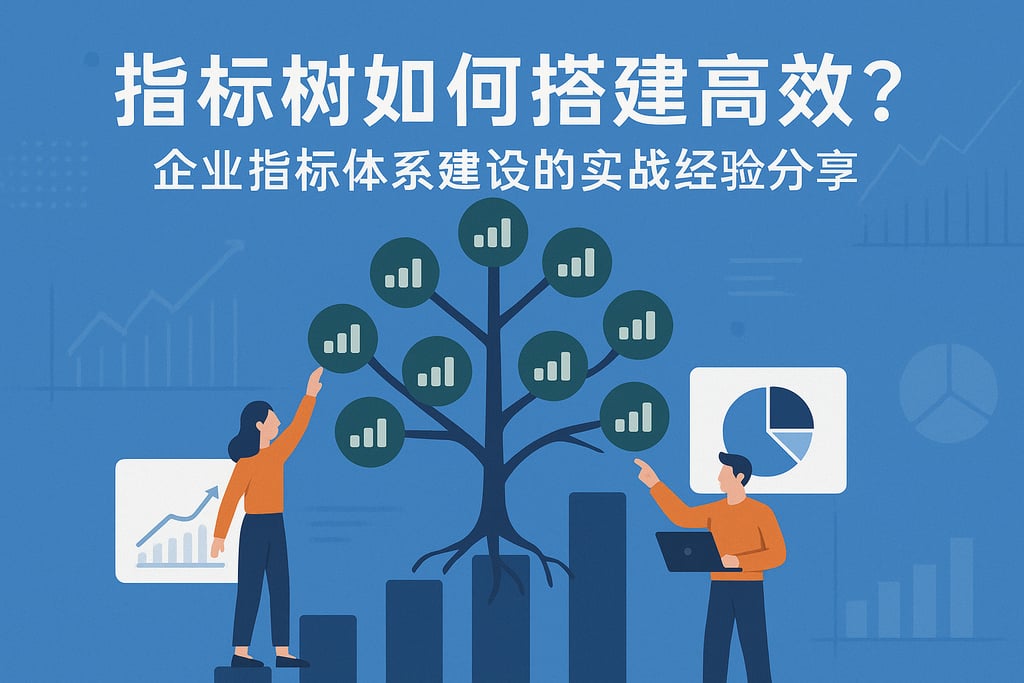 指标树如何搭建高效？企业指标体系建设的实战经验分享