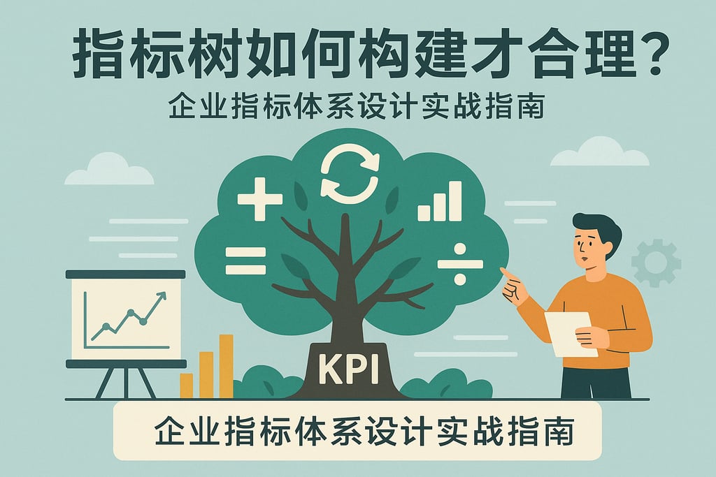 指标树如何构建才合理？企业指标体系设计实战指南