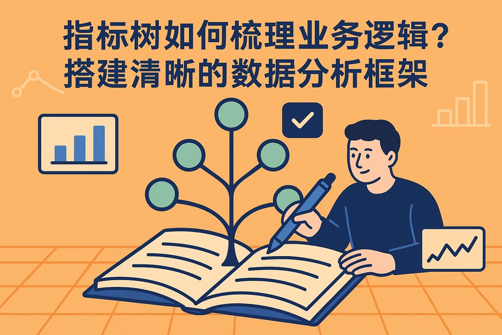 指标树如何梳理业务逻辑？搭建清晰的数据分析框架