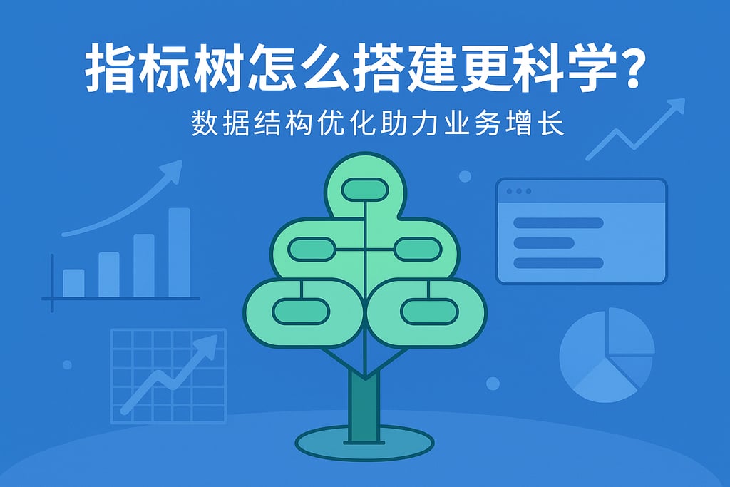 指标树怎么搭建更科学？数据结构优化助力业务增长