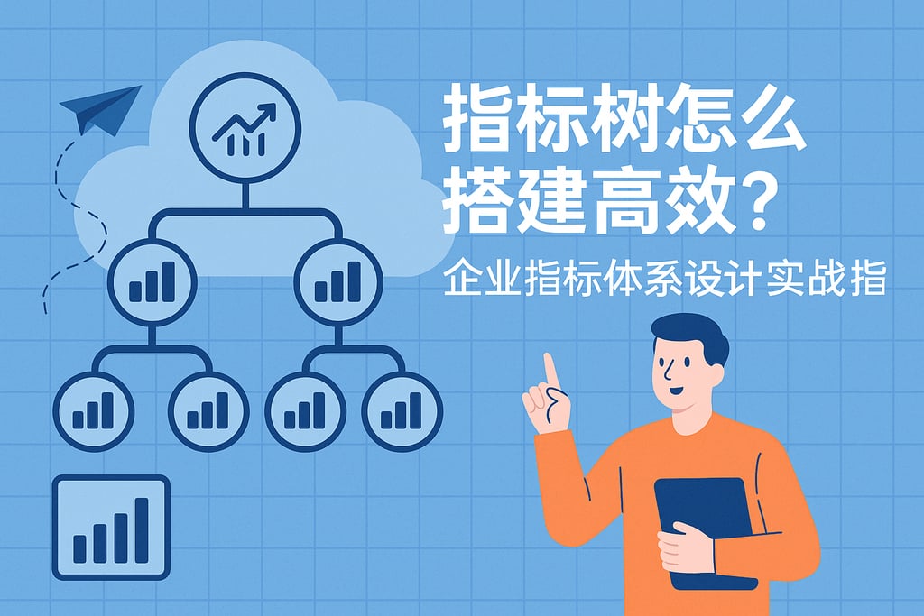 指标树怎么搭建高效？企业指标体系设计实战指南