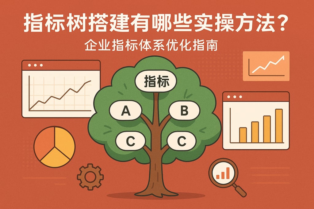 指标树搭建有哪些实操方法？企业指标体系优化指南