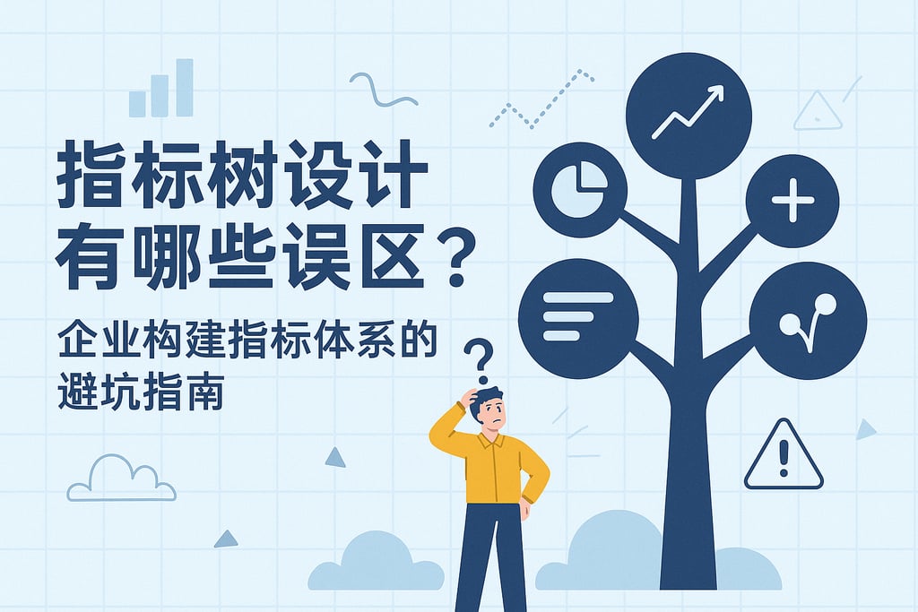 指标树设计有哪些误区？企业构建指标体系的避坑指南