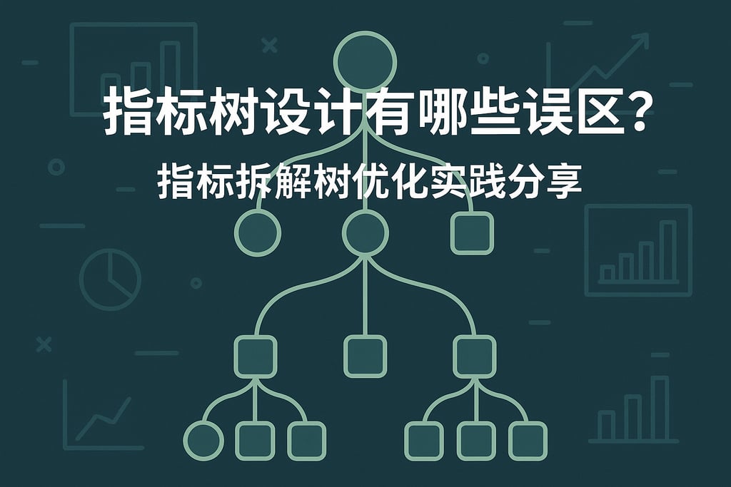 指标树设计有哪些误区？指标拆解树优化实践分享