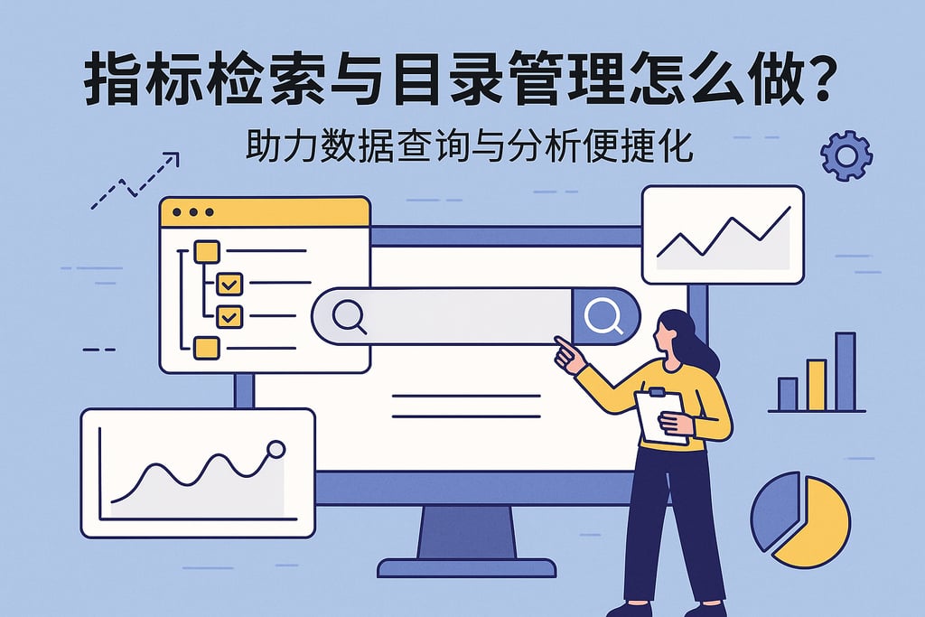 指标检索与目录管理怎么做？助力数据查询与分析便捷化