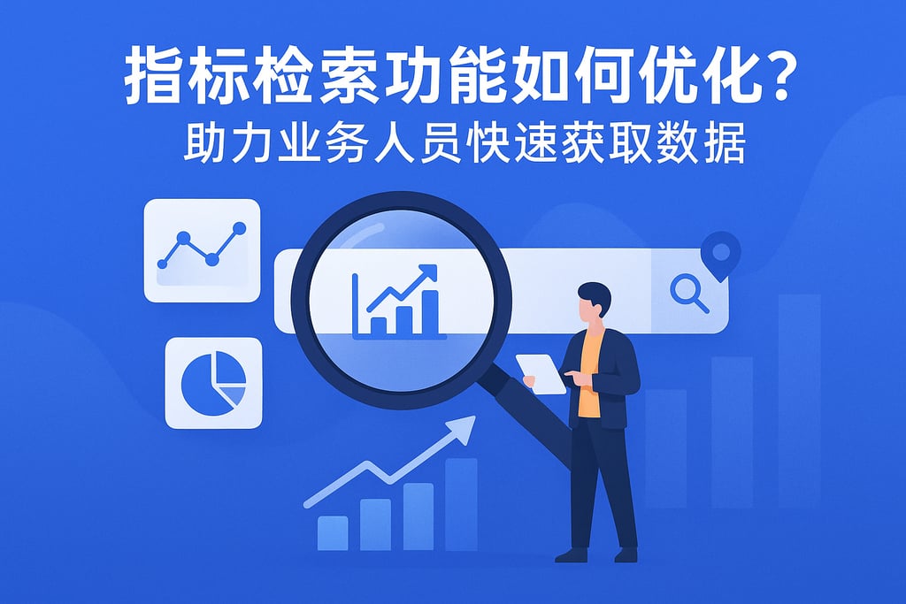 指标检索功能如何优化？助力业务人员快速获取数据