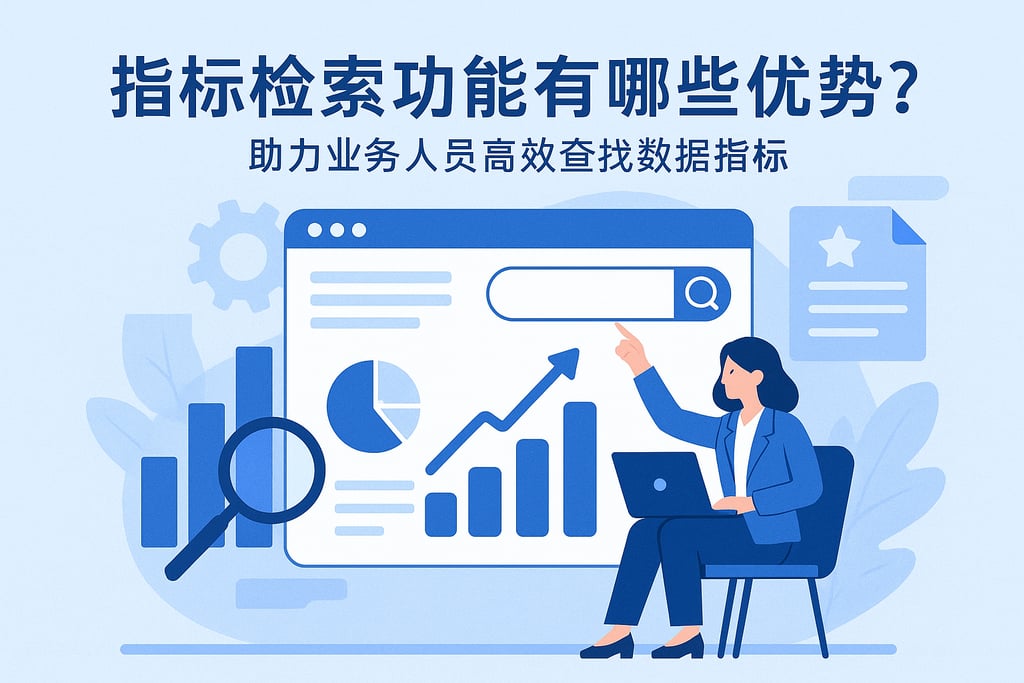 指标检索功能有哪些优势？助力业务人员高效查找数据指标