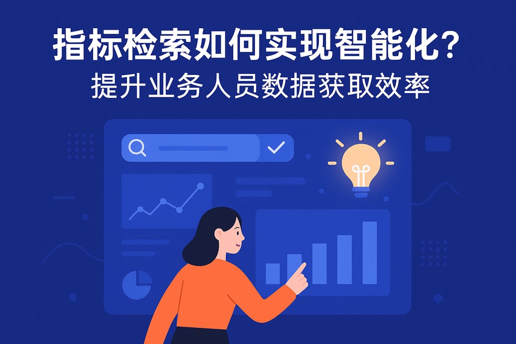 指标检索如何实现智能化？提升业务人员数据获取效率
