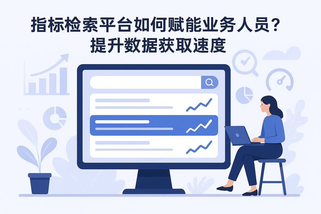 指标检索平台如何赋能业务人员？提升数据获取速度