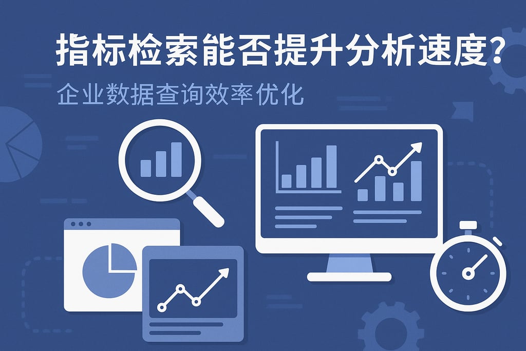 指标检索能否提升分析速度？企业数据查询效率优化