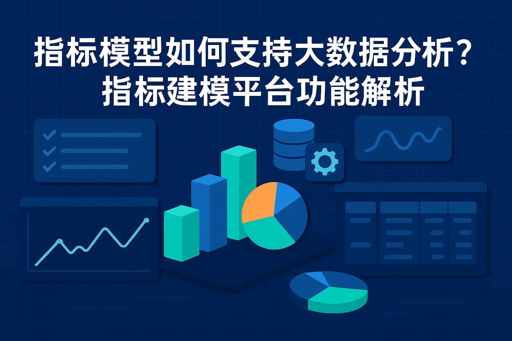 指标模型如何支持大数据分析？指标建模平台功能解析