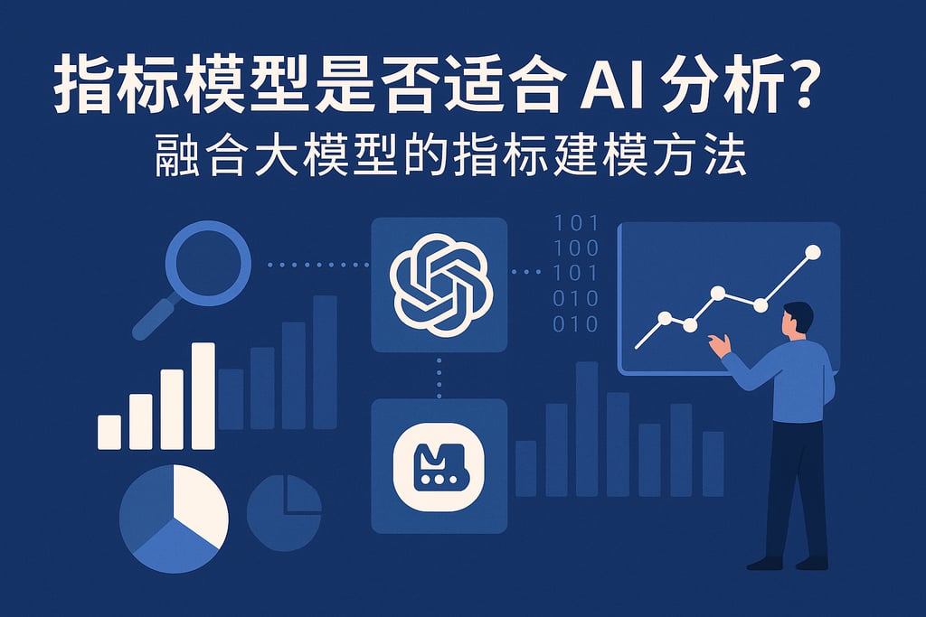 指标模型是否适合AI分析？融合大模型的指标建模方法