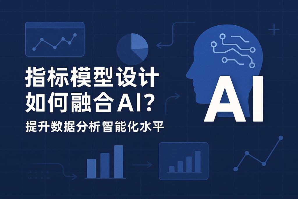 指标模型设计如何融合AI？提升数据分析智能化水平