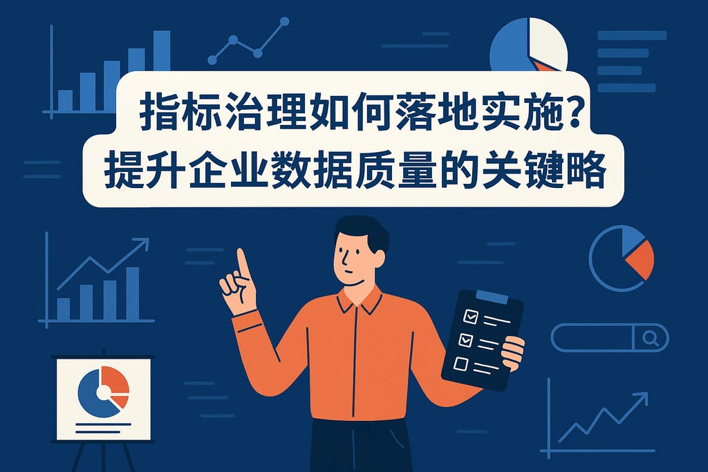 指标治理如何落地实施？提升企业数据质量的关键策略