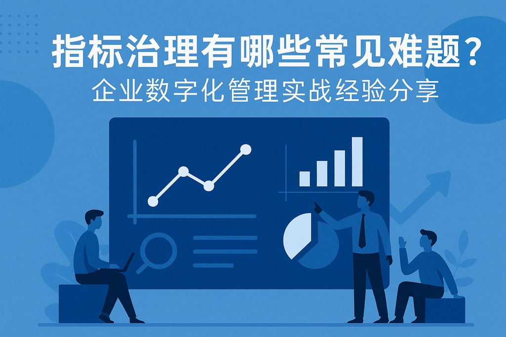 指标治理有哪些常见难题？企业数字化管理实战经验分享