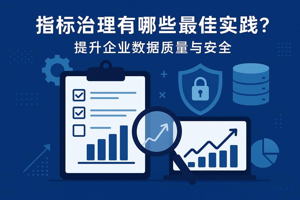 指标治理有哪些最佳实践？提升企业数据质量与安全